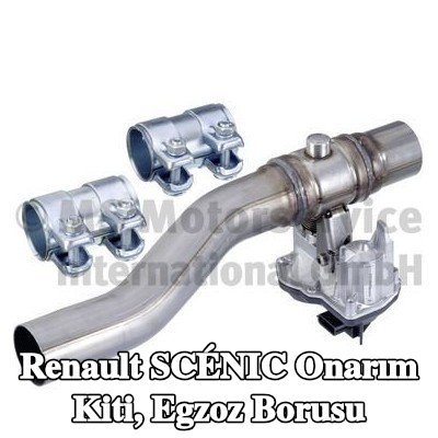 PIERBURG Onarım Kiti, egzoz borusu — Renault Scénic