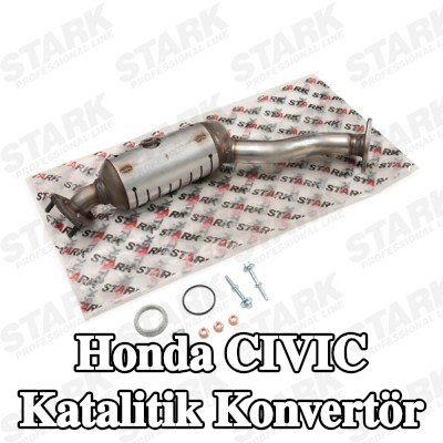 STARK Montaj parçaları ile katalitik konvertör, boru ile — 2005 Honda Civic