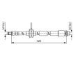 BOSCH Fren hortumu 420mm — 2012 Ford Focus (5)