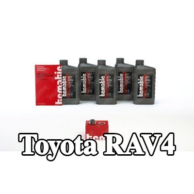 TCMATIC مجموعة صيانة علبة التروس تغيير الزيت عن طريق التصريف, مع ملحقات, مع كمية الزيت اللازمة لتغيير الزيت القياسي — 2012 Toyota Rav4