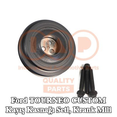 IAP QUALITY PARTS Kayış Kasnağı Seti, krank mili — 2012 Ford Tourneo Custom