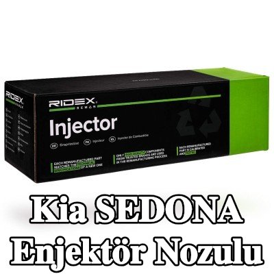 RIDEX REMAN Conta halkalı enjektör nozulu — 2008 Kia Sedona