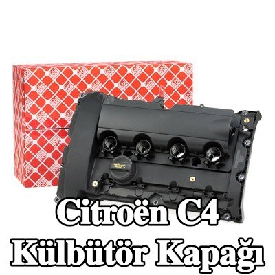 FEBI BILSTEIN Contalı/sızdırmazlık elemanlı külbütör kapağı — Citroën C4