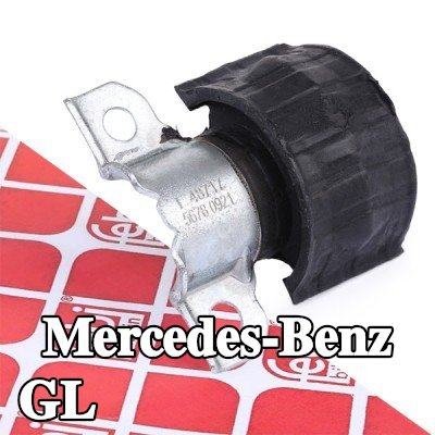 FEBI BILSTEIN جلبة قضيب مانع للانقلاب المحور الأمامي, السفلي, علوي, المطاط الصناعي — 2012 Mercedes-Benz Gl