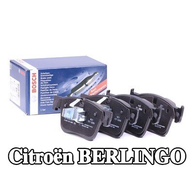 BOSCH مجموعة وسادات الفرامل 17, 1mm — Citroën Berlingo