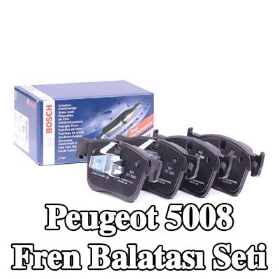 BOSCH Fren balatası seti 17, 1mm — Peugeot 5008