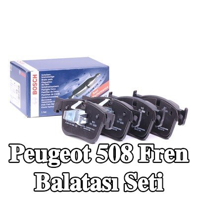 BOSCH Fren balatası seti 17, 1mm — Peugeot 508