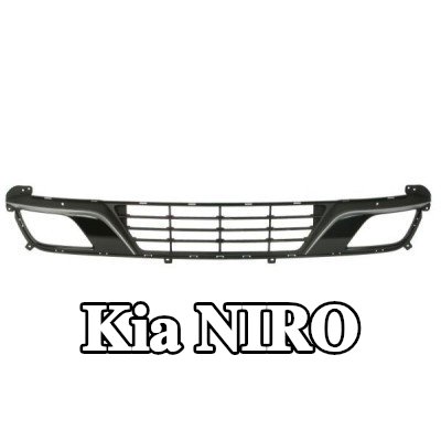 BLIC شبكة المبرد الأمامية اليسرى, أسود, كروم — Kia Niro