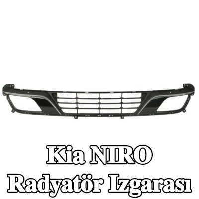 BLIC Sol ön radyatör ızgarası, siyah, krom — Kia Niro