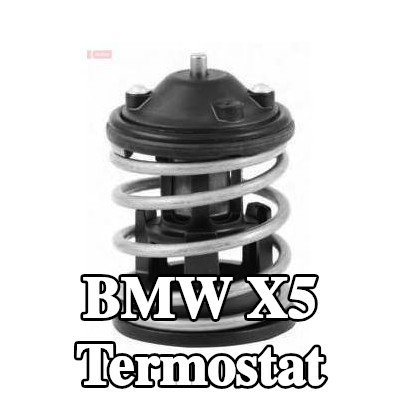 DENSO Termostat 87°C, conta/sızdırmazlık elemanları ile — 2014 BMW X5