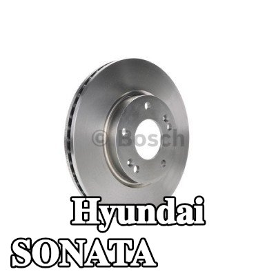 BOSCH القطر الخارجي لقرص المكابح: 280mm, مُهوى, مشحم, مع مسامير/براغي — 2012 Hyundai Sonata