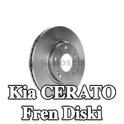 BOSCH Fren diski Dış Çap: 280mm, Havalandırmalı, Yağlanmış, cıvata/vida ile — 2004 Kia Cerato
