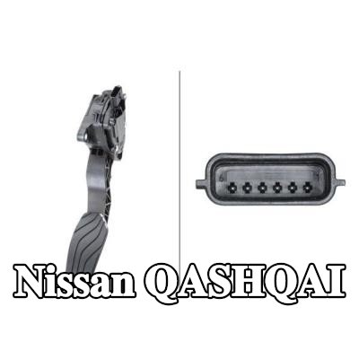 HELLA مستشعر موضع دواسة الوقود — Nissan Qashqai