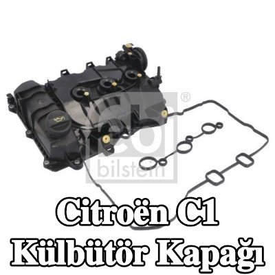 FEBI BILSTEIN Contalı/sızdırmazlık elemanlı külbütör kapağı, kapaklı — Citroën C1