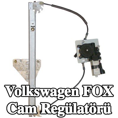 VALEO Sol ön cam regülatörü, Elektrikli, elektrik motorlu — Volkswagen Fox
