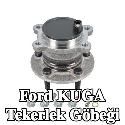 MEYLE Tekerlek göbeği arka aks, entegre manyetik sensör halkalı, entegre tekerlek yatağı ile, sabitleme/montaj malzemesi ile — Ford Kuga