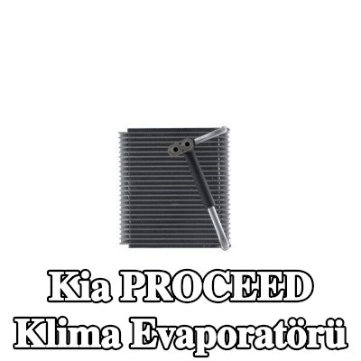 MAHLE Contasız/sızdırmazlık elemanı olmayan klima evaporatörü, genişletme valfi olmadan — 2012 Kia Proceed