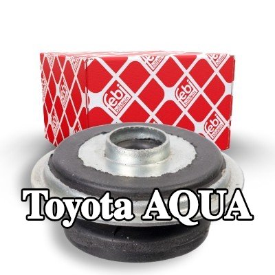 FEBI BILSTEIN حامل الدعامة العلوي المحور الخلفي الأيسر, المحور الخلفي الأيمن, علوي, بدون محمل كروي — Toyota Aqua