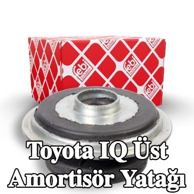 FEBI BILSTEIN Üst amortisör yatağı Arka Aks Sol, Arka Aks Sağ, Üst, bilyalı rulman içermez — Toyota Iq