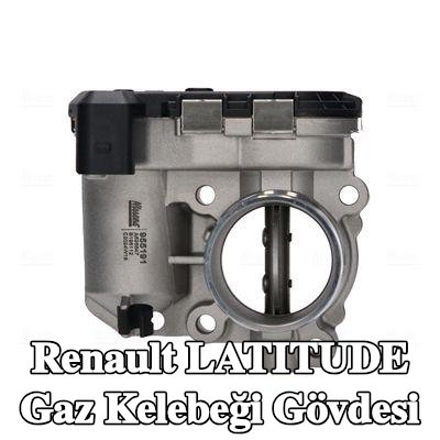NISSENS Contalı/sızdırmazlık halkalı gaz kelebeği gövdesi, sensörlü, vakum baypas olmadan — Renault Latitude