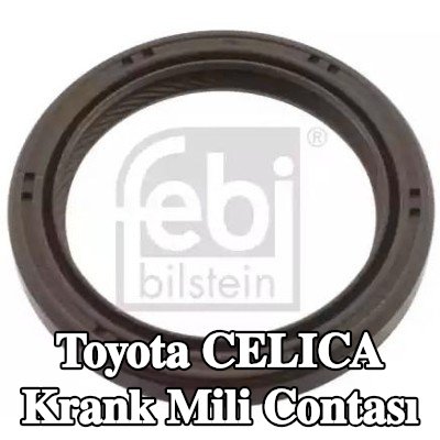 FEBI BILSTEIN FPM (florlu kauçuk) krank mili contası, eksantrik mili için, krank mili için — Toyota Celica