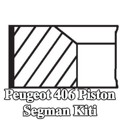 MAHLE Piston Segman Kiti — 1997 Peugeot 406