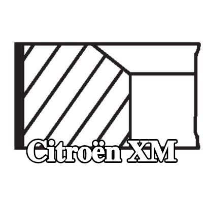 MAHLE مجموعة حلقات المكبس — Citroën Xm