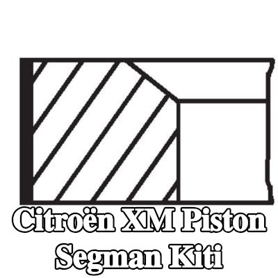 MAHLE Piston Segman Kiti — Citroën Xm
