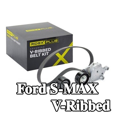 RIDEX PLUS مجموعة أحزمة V-Ribbed — 2012 Ford S-max