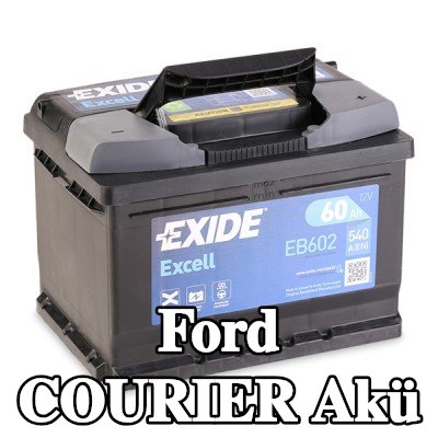 EXIDE Excell Akü — Ford Courier
