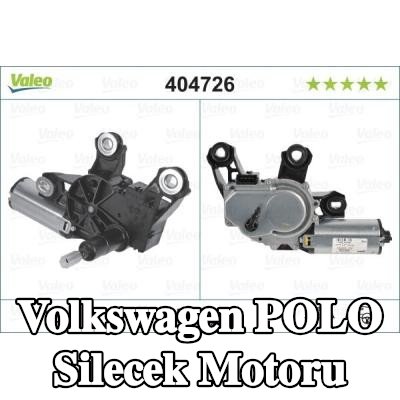 VALEO Silecek motoru Arka, ORIGINAL PART, 12V — 2002 Volkswagen Polo