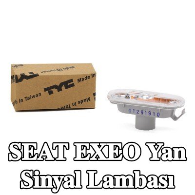 TYC Yan sinyal lambası her iki taraf, yan montaj, şeffaf, ampul yuvası olmadan — SEAT Exeo