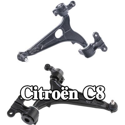 RIDEX طقم إصلاح ذراع التحكم للمحور الأمامي على كلا الجانبين, السفلي — Citroën C8
