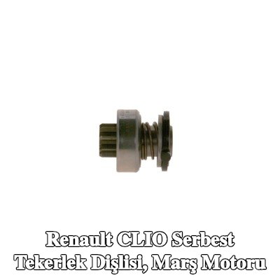 BOSCH Serbest Tekerlek Dişlisi, marş motoru — 2002 Renault Clio