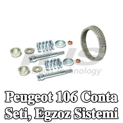 HJS Conta Seti, egzoz sistemi — Peugeot 106