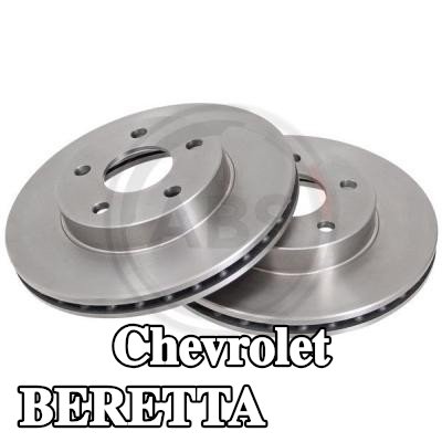 A.B.S. القطر الخارجي لقرص المكابح: 246mm, مُهوى — Chevrolet Beretta