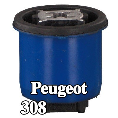 FEBI BILSTEIN جلبة المحور للمحور الخلفي الأيسر, المحور الخلفي الأيمن — 2012 Peugeot 308