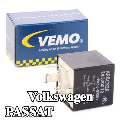 VEMO مرحل مروحة التبريد Q+, جودة المصنع الأصلي صنع في ألمانيا — 2002 Volkswagen Passat