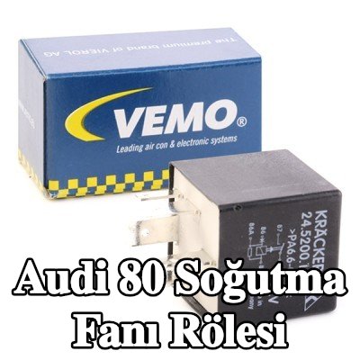 VEMO Soğutma fanı rölesi Q+, orijinal ekipman üreticisi kalitesi MADE IN GERMANY — Audi 80