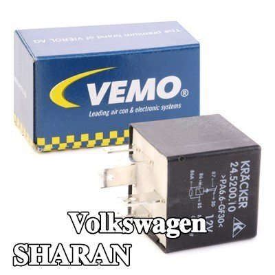 VEMO مرحل مروحة التبريد Q+, جودة المصنع الأصلي صنع في ألمانيا — 2000 Volkswagen Sharan