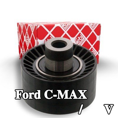 FEBI BILSTEIN بكرة الانحراف/التوجيه, V-ribbed belt Outer Diameter: 60mm — 2008 Ford C-max