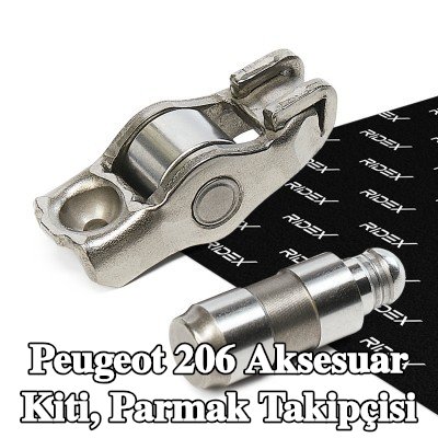RIDEX Aksesuar Kiti, parmak takipçisi — Peugeot 206