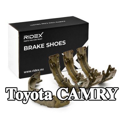 RIDEX مجموعة أحذية الفرامل للمحور الخلفي, 170mm, بدون ذراع — Toyota Camry