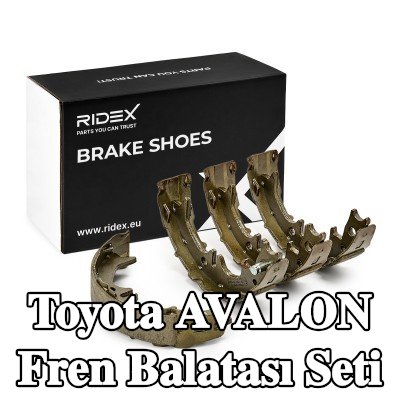 RIDEX Arka aks fren pabucu seti, 170mm, kol olmadan — Toyota Avalon