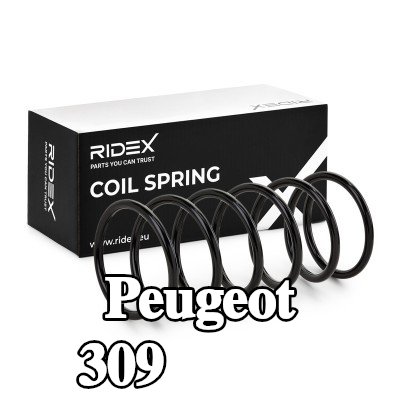 RIDEX نابض لولبي للمحور الأمامي — Peugeot 309