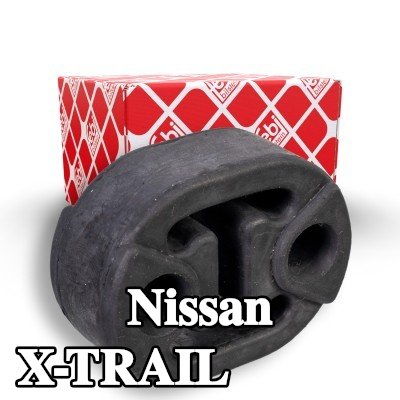 FEBI BILSTEIN حامل العادم المحور الخلفي — 2012 Nissan X-trail