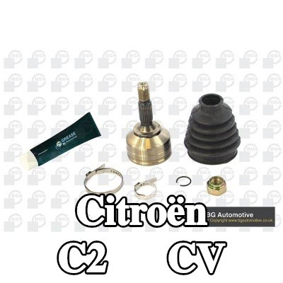 BGA وصلة المحور الأمامي الأيسر, المحور الأمامي الأيمن, جانب العجلة — Citroën C2