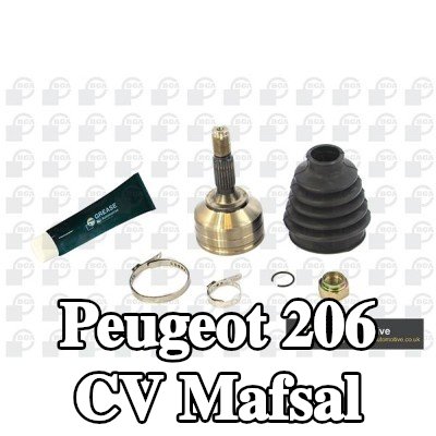 BGA CV mafsalı Ön Aks Sol, Ön Aks Sağ, Tekerlek Tarafı — 1998 Peugeot 206
