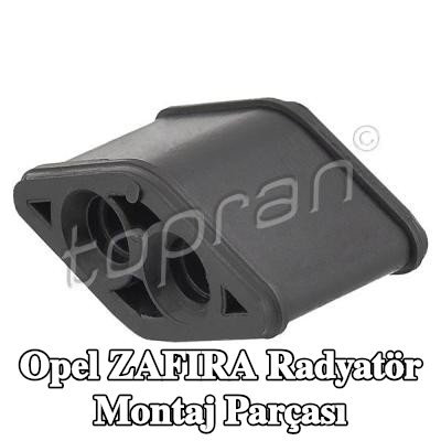 TOPRAN Radyatör montaj parçası Üst — Opel Zafira