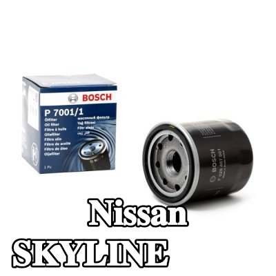 BOSCH فلتر الزيت مع صمام واحد مانع للرجوع — 2007 Nissan Skyline